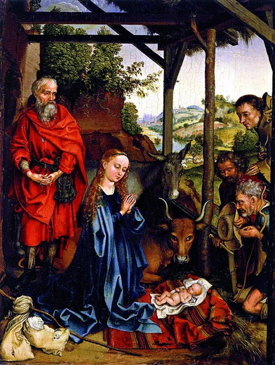Martin Schongauer, „Boże Narodzenie”