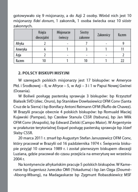 Statystyka misyjna