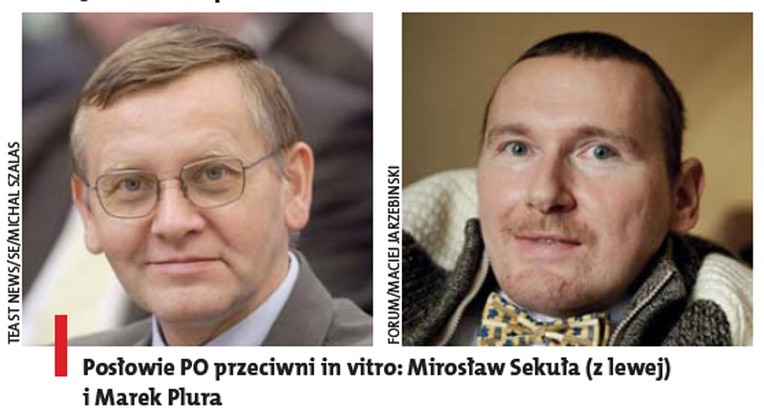 Część PO przeciw in vitro