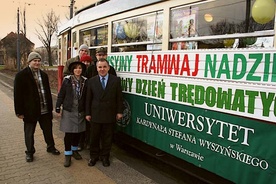 Tramwaj z nadzieją dla trędowatych