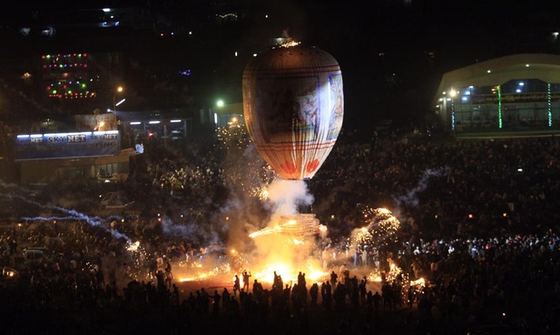 Festiwal Balonów w Myanmarze