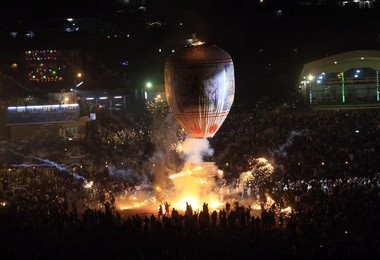Festiwal Balonów w Myanmarze