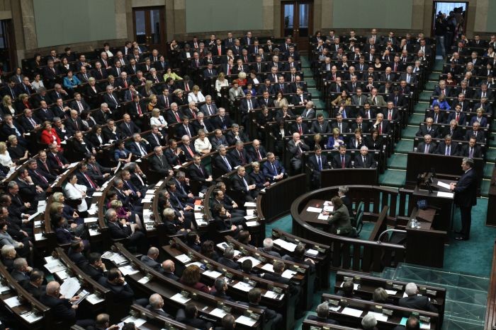 Pierwsze posiedzenie Sejmu VII kadencji
