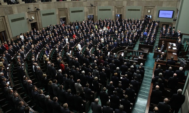 Pierwszy dzień nowego Sejmu