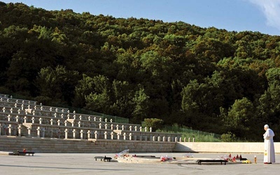 Papież na Monte Cassino