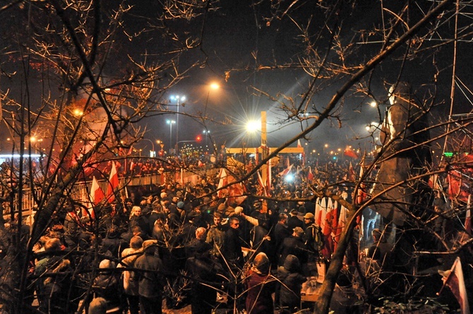 Zajścia w Warszawie