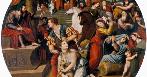 Vicente Masip, „Męczeństwo św. Agnieszki” 