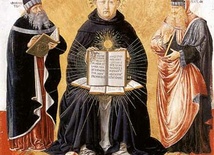 Benozzo di Lese di Sandro, zwany Gozzoli, „Triumf św. Tomasza z Akwinu”