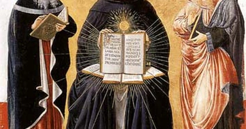 Benozzo di Lese di Sandro, zwany Gozzoli, „Triumf św. Tomasza z Akwinu”