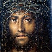 Lucas Cranach starszy, "Głowa Chrystusa w cierniowej koronie" 