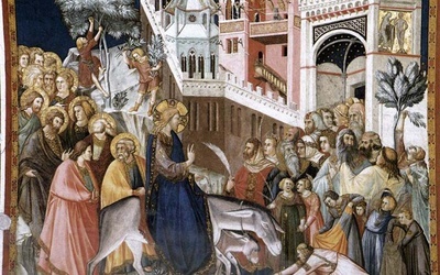 Pietro Lorenzetti, „Wjazd Chrystusa do Jerozolimy”