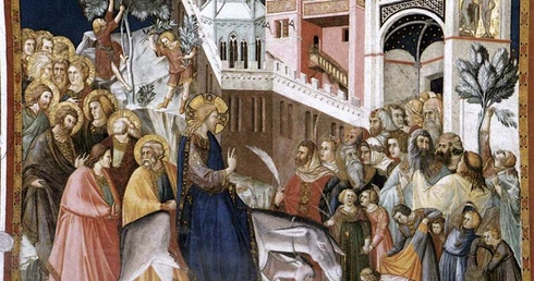 Pietro Lorenzetti, „Wjazd Chrystusa do Jerozolimy”
