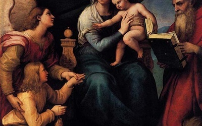 Rafael (Raffaello Santi, zwany też Sanzio), "Madonna z rybą"