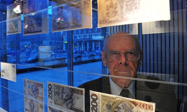 Projektuje banknoty