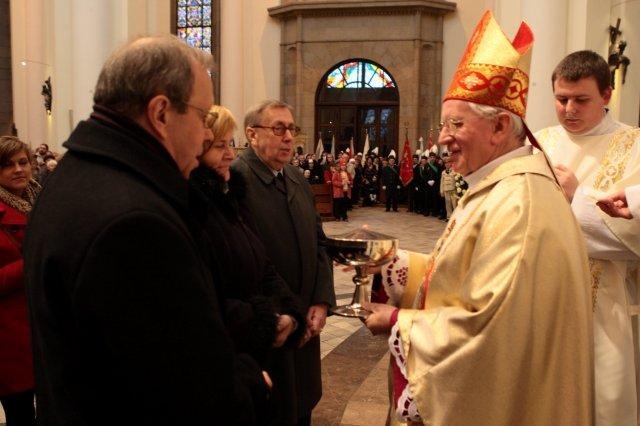 Pożegnanie arcybiskupa Damiana Zimonia