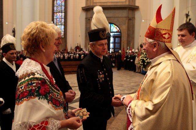 Pożegnanie arcybiskupa Damiana Zimonia