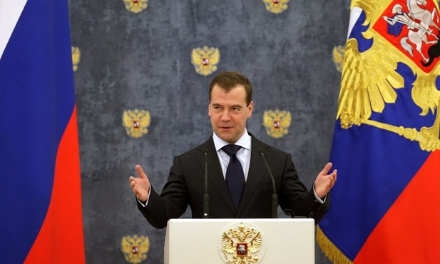 Prezydent Dmitrij Miedwiediew
