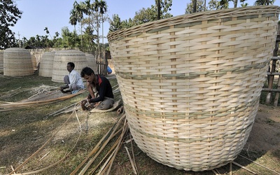 Koszyki „Duli” z bambusa