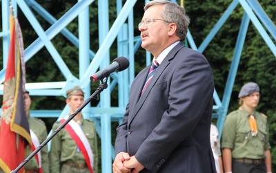 Prezydent Bronisław Komorowski