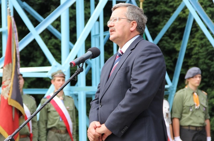 Prezydent Bronisław Komorowski