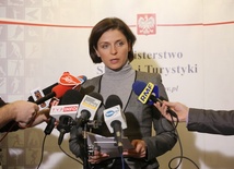 Minister sportu Joanna Mucha