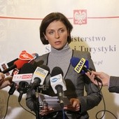 Minister sportu Joanna Mucha