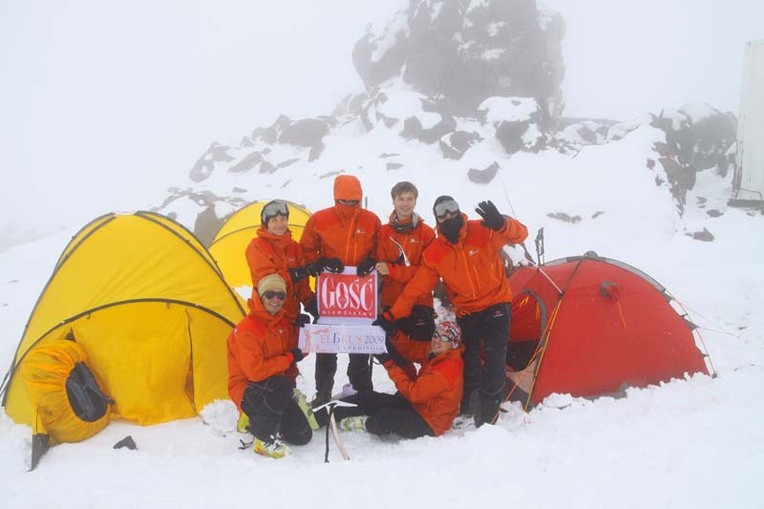 Wyprawa pod patronatem "Gościa" na Elbrus