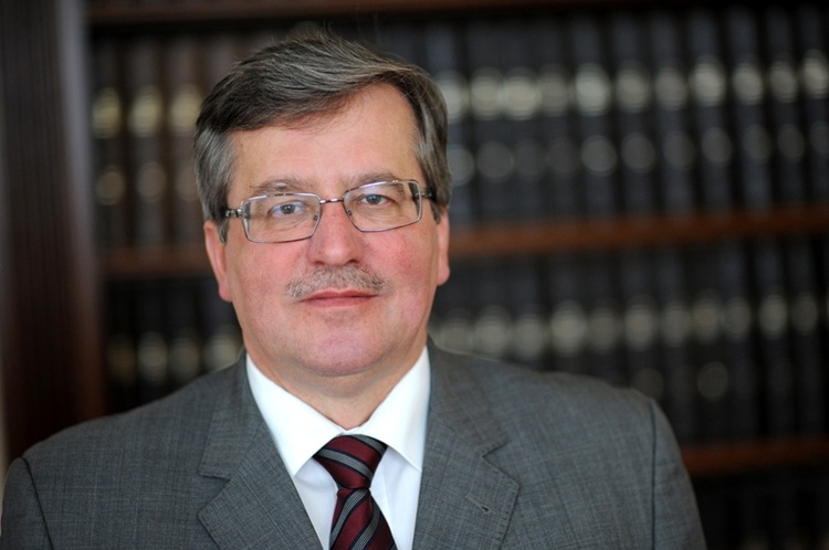 Prezydent Bronisław Komorowski