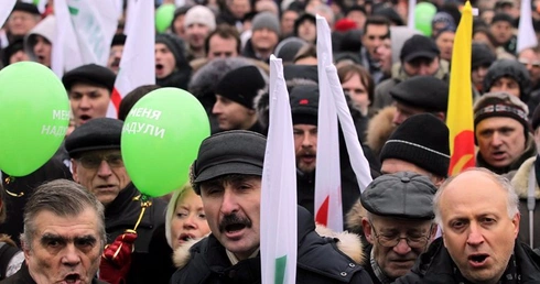 W Rosji znów demonstrują 