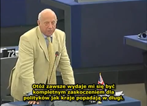 "Kazanie" na temat VII przykazania w europarlamencie