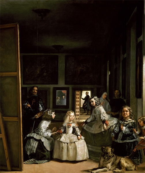 Diego Velazquez (1599-1660), „Las Meninas”, 1656, Muzeum Prado, Madryt 