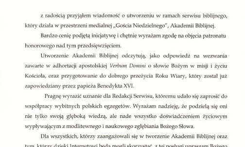 Akademia Biblijna - Idea