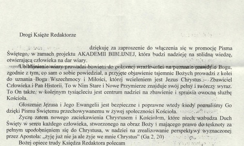 Akademia Biblijna - Idea