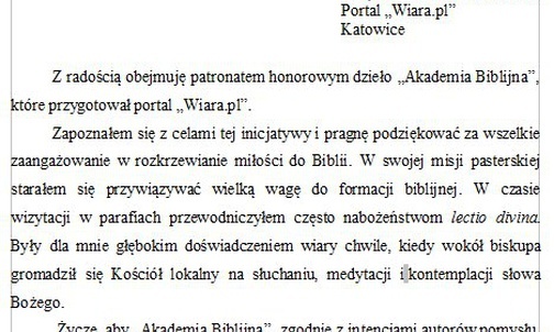 Akademia Biblijna - Idea