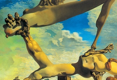 Salvador Dali (1904–1989), „Przeczucie wojny domowej”, 1936, Philadelphia Museum of Art, Filadelﬁa, USA