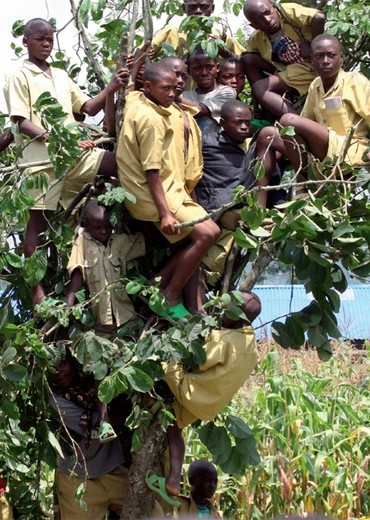 Szkoła w Rwandzie wyremontowna