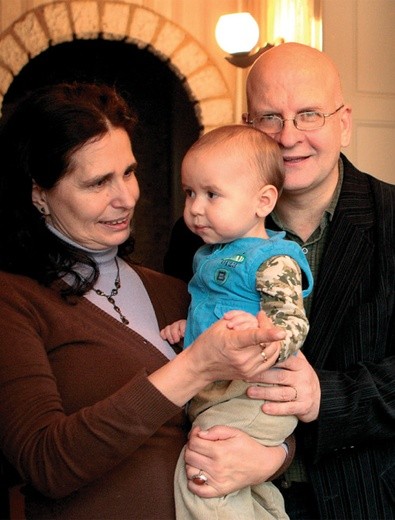 Rodzina Anny i Mariana Kudełków