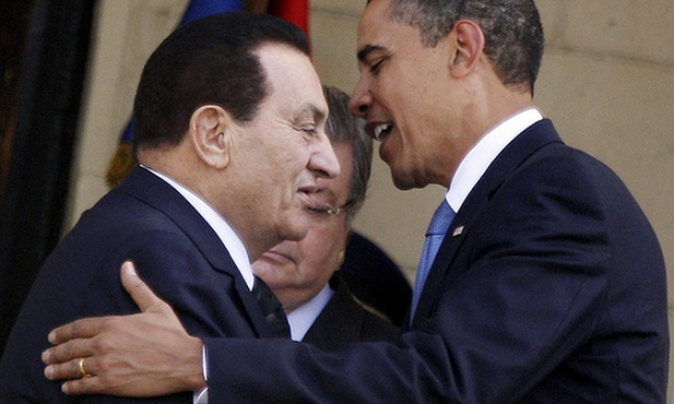 Hosini Mubarak i Barack Obama