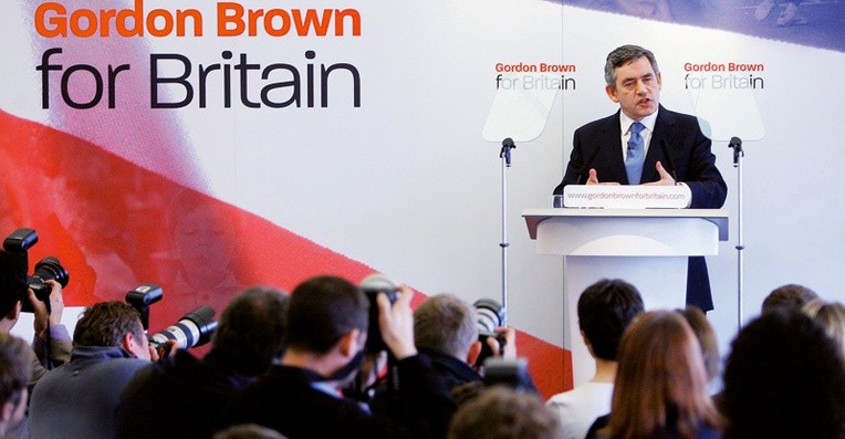 Premier Wielkiej Brytanii Gordon Brown