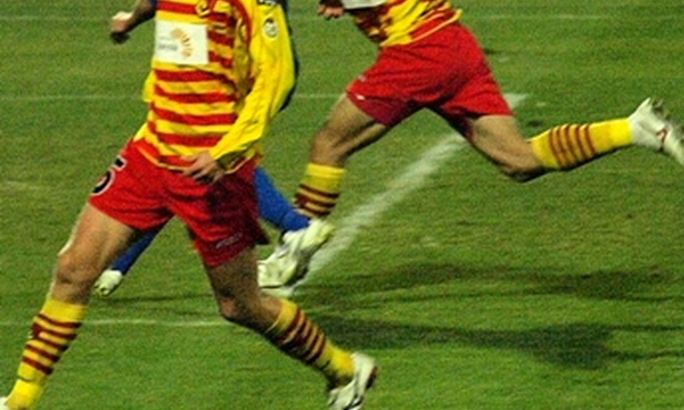 Piłkarze "Jagi" w akcji
