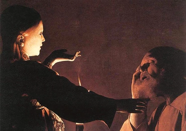 Georges de la Tour, „Sen św. Józefa”, olej na płótnie, ok. 1640, Muzeum Sztuk Pięknych, Nantes
