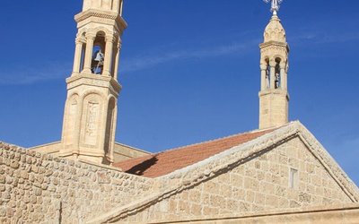 Klasztor Mar Gabriol Kościoła Asyryjskiego (niezależnego od Rzymu) koło Midyat w tureckim Kurdystanie 