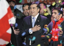 Prezydent Saakaszwili wygrywa