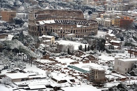 Zima zaatakowała Rzym