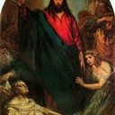 Jan Matejko (1838–1893) „Wskrzeszenie Łazarza” 1867, kościół pw. Wniebowzięcia NMP w Nowym Wiśniczu