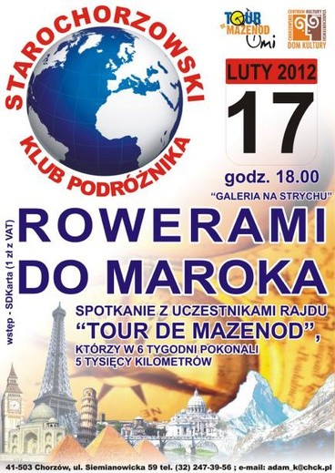 Rowerami do Maroka