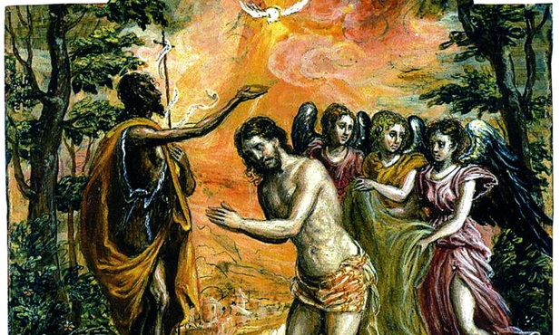 El Greco, Chrzest Chrystusa