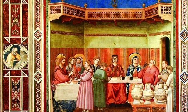 Giotto di Bondone, Sceny z życia Chrystusa: Wesele w Kanie Galilejskiej