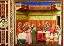 Giotto di Bondone, Sceny z życia Chrystusa: Wesele w Kanie Galilejskiej