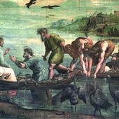 Rafael Santi, Cudowny połów ryb, 1515 r.